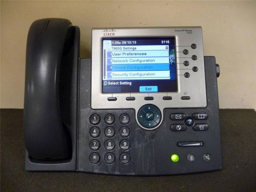 *As Is* Cisco CP-7965G 7965 Unified IP Business Telephone