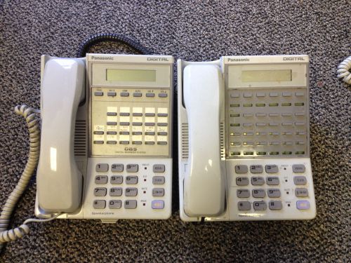 Lot of 2 Panasonic Business Office Phones Model VB-43223