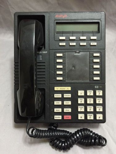 Lucent Avaya MLX-10DP Telephone Black
