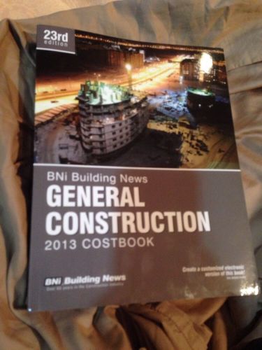 BNi General Construction Costbook 2014 60 Percent Off !! 72 Hours Only