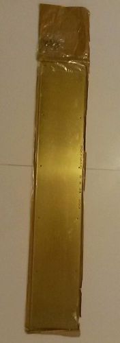 Rockwood K1050 Rectangular Brass Kickplate 6&#034;x34&#034;