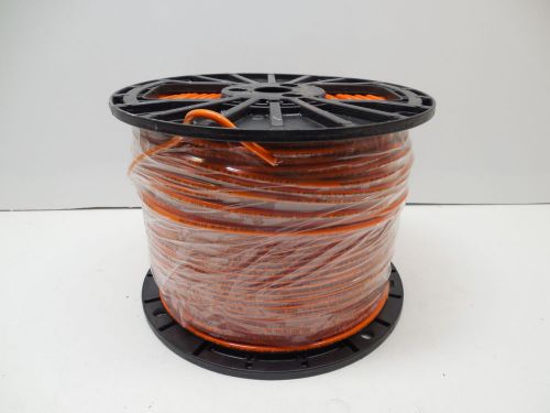 12 GA.  ORANGE COPPER STRANDED ELECTRICAL WIRE 500&#039; ROLL/NEW MADE IN THE USA
