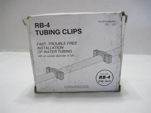 Rb-4 tubing clips for installation of water tubing outside 3/8&#034; for sale
