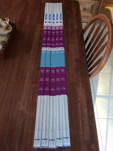 Philips T8 Led 12w 48&#034; Instantfit Bulbs Lot Of Five