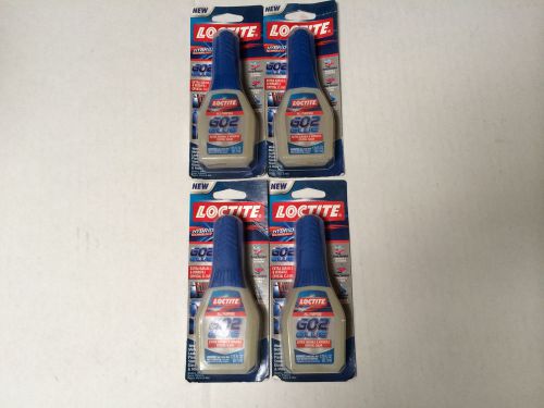 New Loctite GO2 Glue 1.75 oz  4 PK