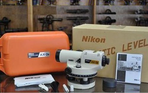 New nikon ax-2s automatic level - 20x - degrees for sale