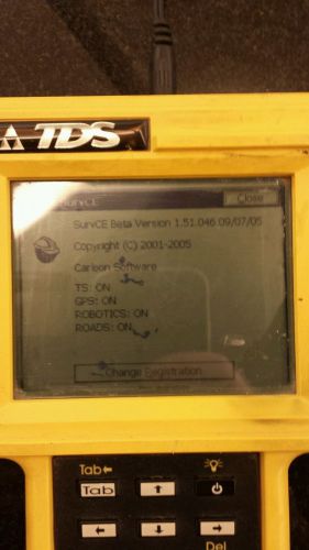 TDS Ranger Data Collector, broken screen AS IS.