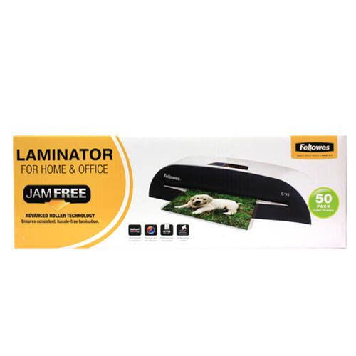 Fellowes c-95 9.5 home and office pouch laminator free shipping for sale
