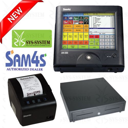 Samsung sam4s sps-2000 pos terminal cash register - new w/ warranty for sale
