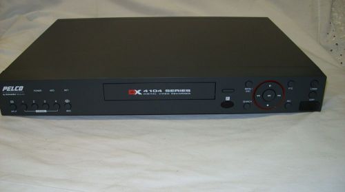 Pelco - h.264 4-channel digital video surveillance recorder dx4104-250  *as is* for sale