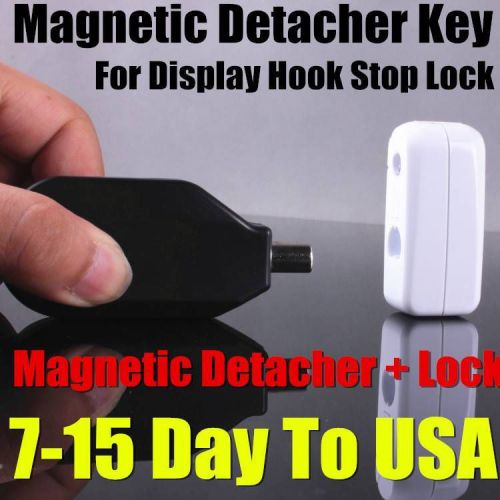 Magnetic Detacher Key Shopping Mall Display Hook Anti Sweep Theft Stop Lock P25
