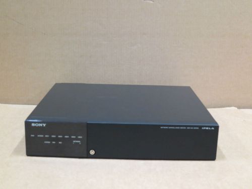 Sony NSR-500 IPELA Network Surveillance Recorder Server with 16-channel CCTV DVR