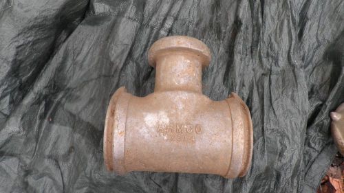 ARMCO 6X6X4 Aluminum Irrigation T Fitting~Good Condition