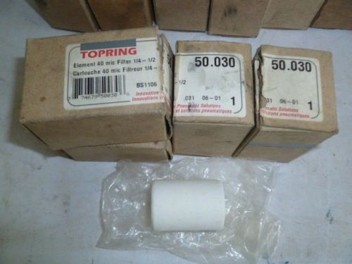 Lot of 4 TOPRING Element Filter Model 50.030 NEW