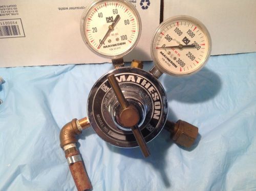 Matheson Gas Regulator CGA 540 Model # 8-540 TSH-75 540