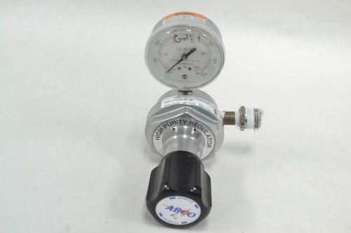Abco hpl270-80-4f-4f compressed gas 350psi 1/4 in pneumatic regulator b331152 for sale