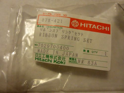 NOS Hitachi NR83A NR83A2 NR83A2S 878-421 Nail Feeder Ribbon Spring Set