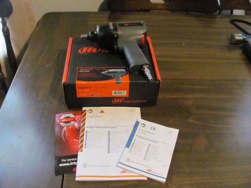 INGERSOLL RAND !/2 INCH DRIVE IMPACT 2131C WITH PAPER WORK AND BOX
