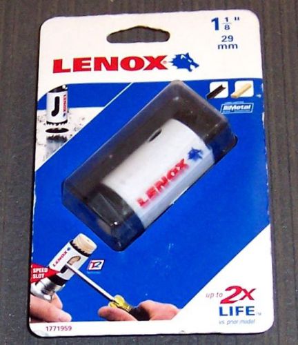 Lenox tools 1771959 1-1/8&#034; bi-metal speed slot hole saw for sale