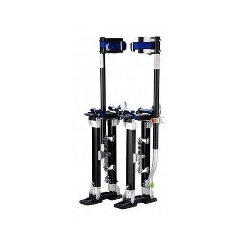 Black Drywall Stilts Tall Sturdy Adjustable Aluminum Strong Lightweight Flexible