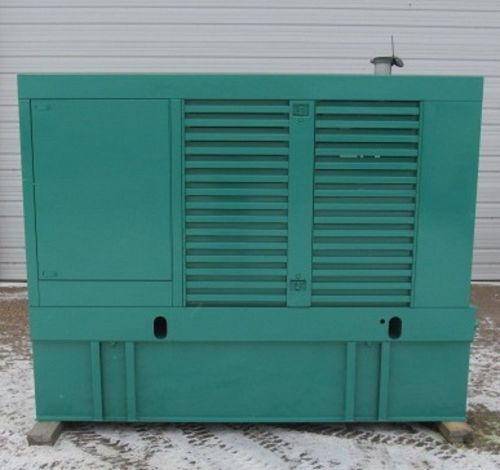 125kw cummins / onan diesel generator / genset - 350 hours - load bank tested for sale