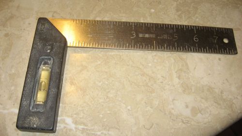 Empire Level Try Squares -8&#034; polysteel tri-square w/vial