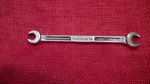 Snap-on  #RXH1214S  3/8&#034; &amp;  7/16&#034; Flare Nut Wrench