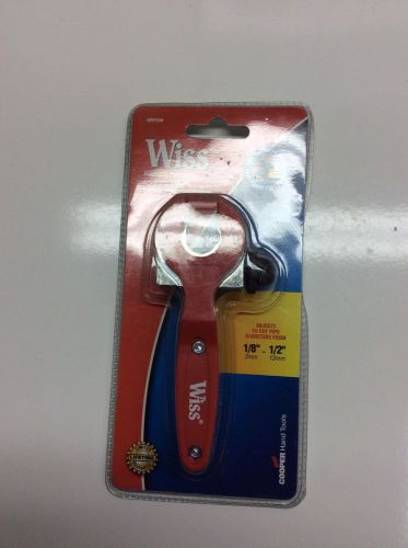 Ratchet Pipe Cutter 1/8 - 1/2 WISS Tube Cutters WRPCSM 037103222428