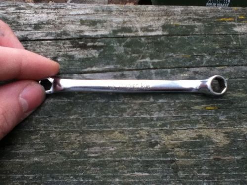 Snap on 1/4 5/16 double BOX end offset wrench XS-810-S
