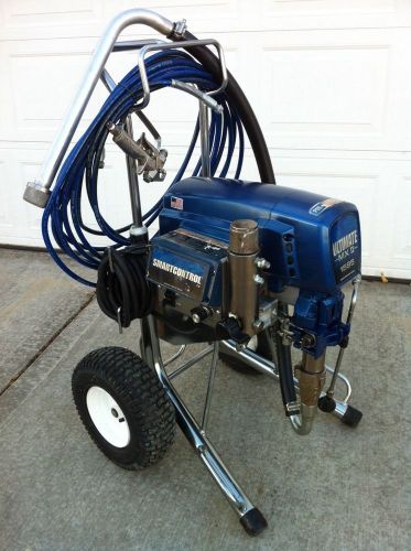 Graco ultimate mx ii 1595 electric airless paint sprayer, good working condition for sale