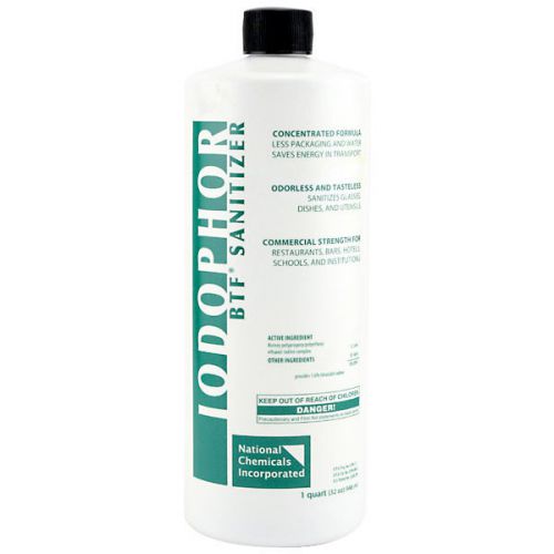 Btf iodophor sanitizer - draft beer equipment cleaning kits homebrew sanitation for sale
