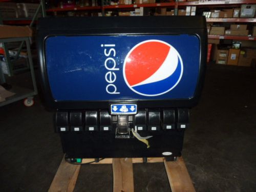 CORNELIUS 8 HEAD FOUNTAIN BEVERAGE ICE DESPENSER SODA COKE POP MACHINE IDC215