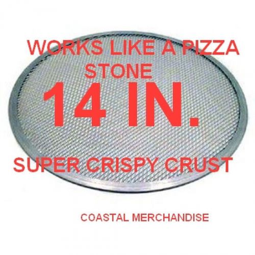 14&#034; PIZZA SCREEN BAKES EXTRA CRISPY PIZZA CRUST