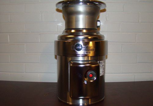 IN-SINK-ERATOR, SS-500-30, Commercial Waste Disposer, 5HP, 1725RPM, 3PH, /50D/