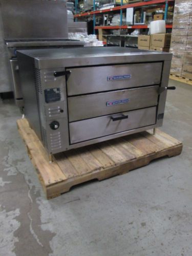 GP-61 Bakers Pride Countertop Gas PIZZA/BAKING Oven - VERY NICE - DOUBLE STACK -