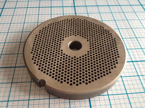 NEW KASCO MEAT GRINDING GROUND PLATE PLATES - 1/8&#034; HOLES HOLE