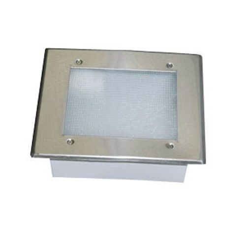 Recessed incandescent - low profile canopy hood light fixture - 12&#034; square for sale