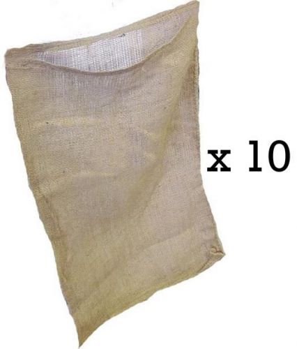 10 18x30 Burlap Bags, Burlap Sacks, Potato Sack Race Bags, Sandbags, Gunny Sack