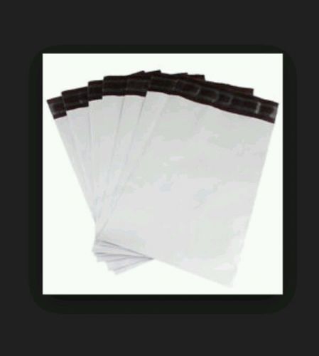 100  10&#034;x13&#034; White Poly Mailers Envelopes Bags