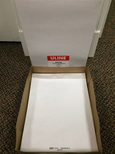 NEW 5 BOXES (500 TOTAL) 10 X 13  Self-Seal White Tyvek Envelopes 14lb