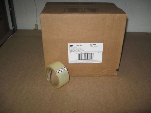 36 rolls 3m 369 tartan 1.88&#034; x 109 yards clear packaging carton sealing tape for sale