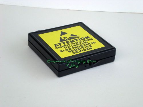 Conductive foam case box for packing esd ic&#039;s components bga devices - qty 2 new for sale