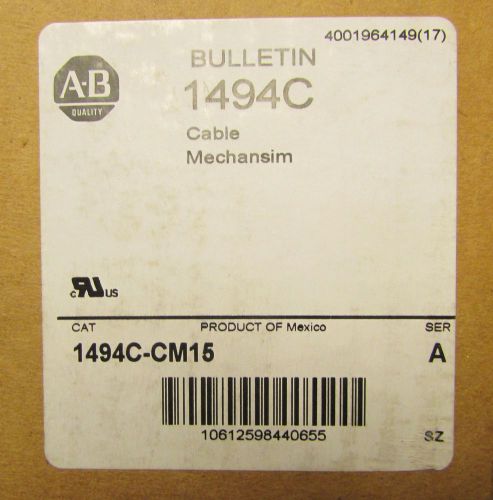 ALLEN BRADLEY 1494C CM15 600 AMP 6&#039; Cable Disconnect Mechanism