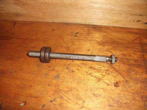DELTA ROCKWELL 14  DRILL PRESS DEPTH GAUGE STOP ROD WITH NUTS