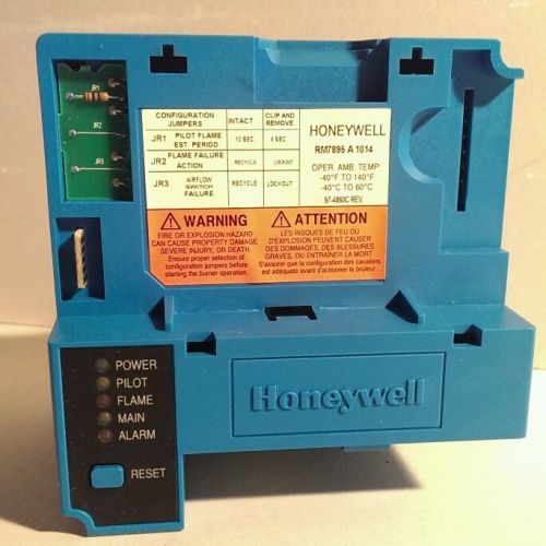 Honeywell RM7895 A 1014 BURNER CONTROL7800 SERIES relay module *used*tested*box