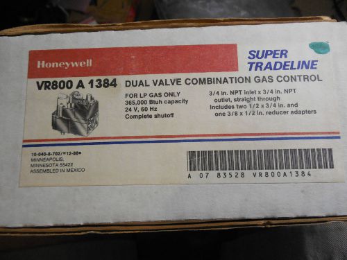 NIB   Honeywell VR800 A 1384 GAS VALVE