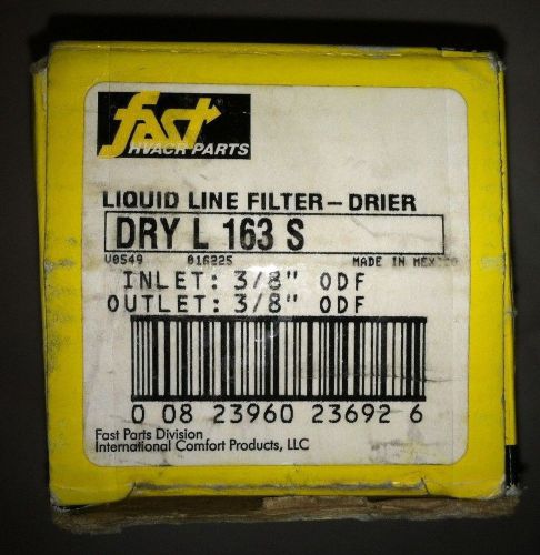 Fast 3/8 inch Liquid Line Filter Drier / DRY L 163 S