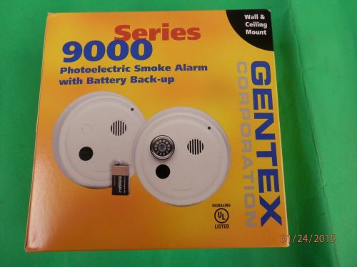 12 Gentex Photoelectric Smoke Detectors 9000 Series W ITH BATTERY BACK UP