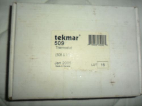 Tekmar 509 Thermostat includes 508 &amp; 079       upc 7 79655 05090 5