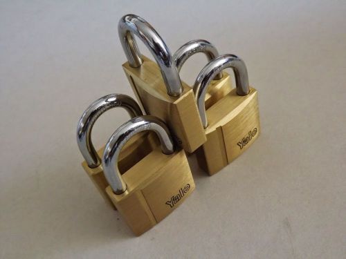 5 x yale padlock keyed alike 40mm high quality lock locksmith same key for sale